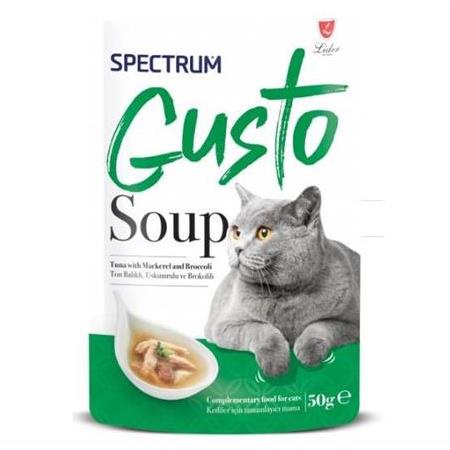 Spectrum Gusto Ton Balıklı Uskumrulu ve Brokolili Kedi Çorbası