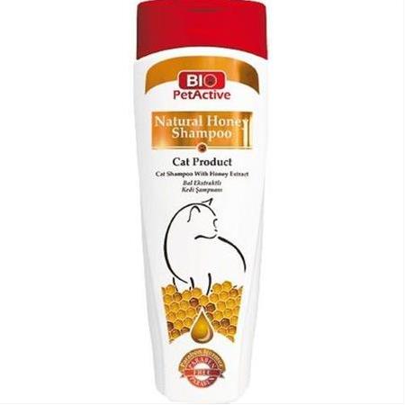 Bio Pet Aktif Doğal Bal Özlü Kedi Şampuanı 400 ml