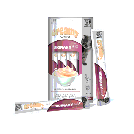 M-PETS URINARY FONKSİYONEL CREAMY KEDİ ÖDÜLÜ 4X15GR