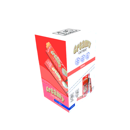 M-PETS CREAMY SOMON BALIKLI KEDİ ÖDÜLÜ 4X15GR