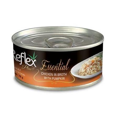 Reflex Essential Tavuk Etli ve Balkabaklı Kedi Konservesi 70 Gr
