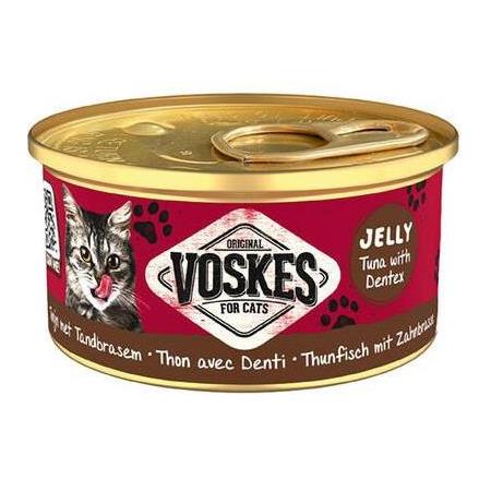 Voskes Ton Balıklı ve Sinagrit Jelly Kedi Yaş Konservesi 85 Gr